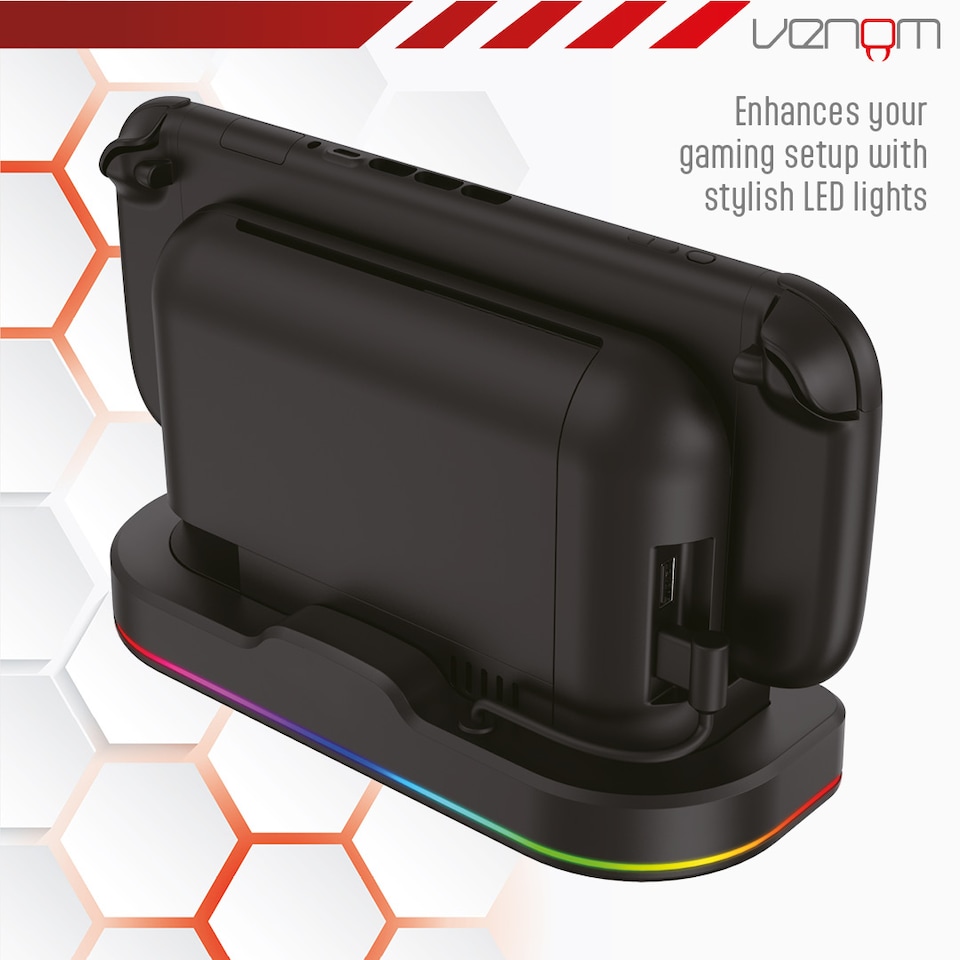 image 1 of Venom LED Console Cooling Stand for Nintendo Switch 2