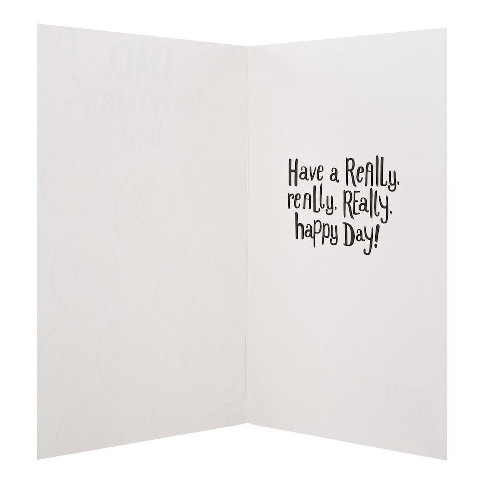 image 1 of Hallmark Father's Day Card - 'Mad As Cheese' Smiley Faces Design