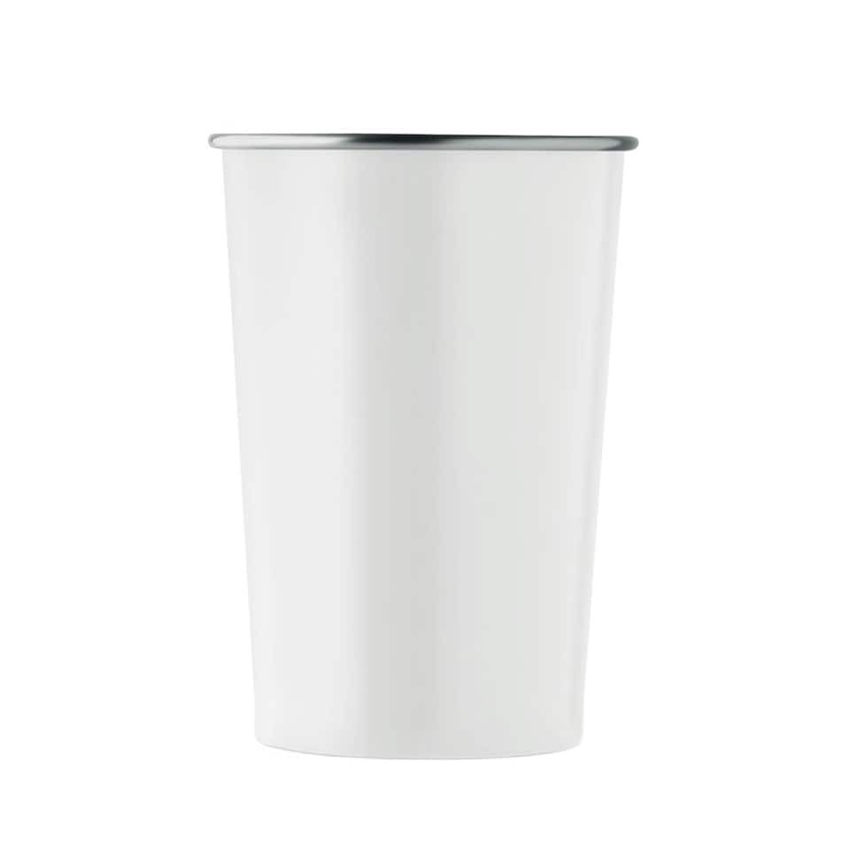 image 1 of MidOcean Fjard Recycled Stainless Steel 350ml Cup - White - One Size White