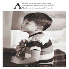 On the Ceiling, Son Birthday Card, Birthday Card Son, DIY Card For Son, Funny Birthday Card Son