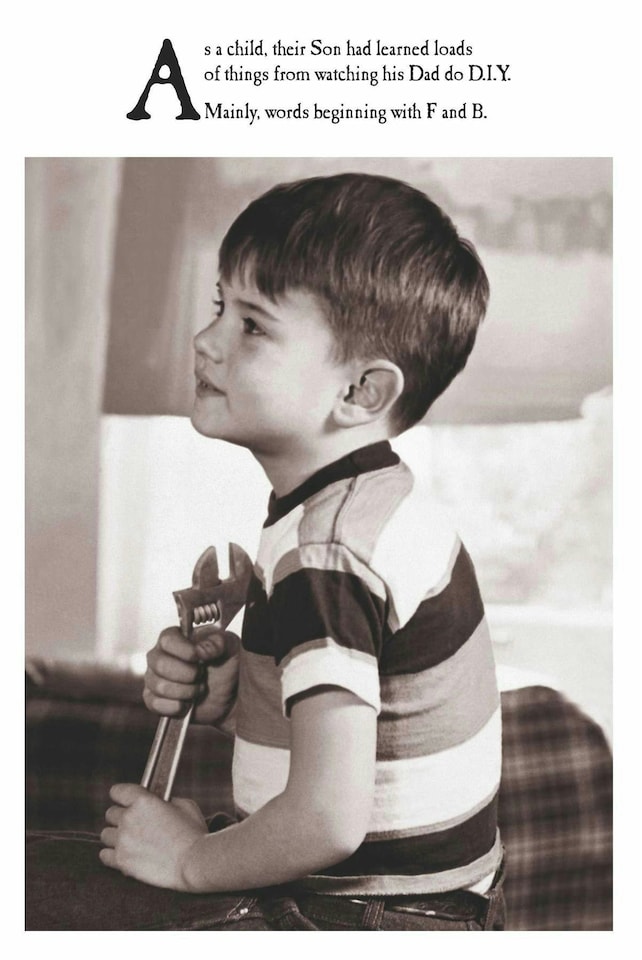 On the Ceiling, Son Birthday Card, Birthday Card Son, DIY Card For Son, Funny Birthday Card Son