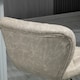image 8 of HOMCOM Adjustable Height Bar Stools Set of 2, Swivel Barstools Light Khaki