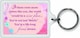 image 2 of Special Sister Sentimental Keyring - Birthday Christmas Gift