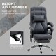 image 4 of Vinsetto High Back Massage Office Chair with Vibration Point Headrest Remote