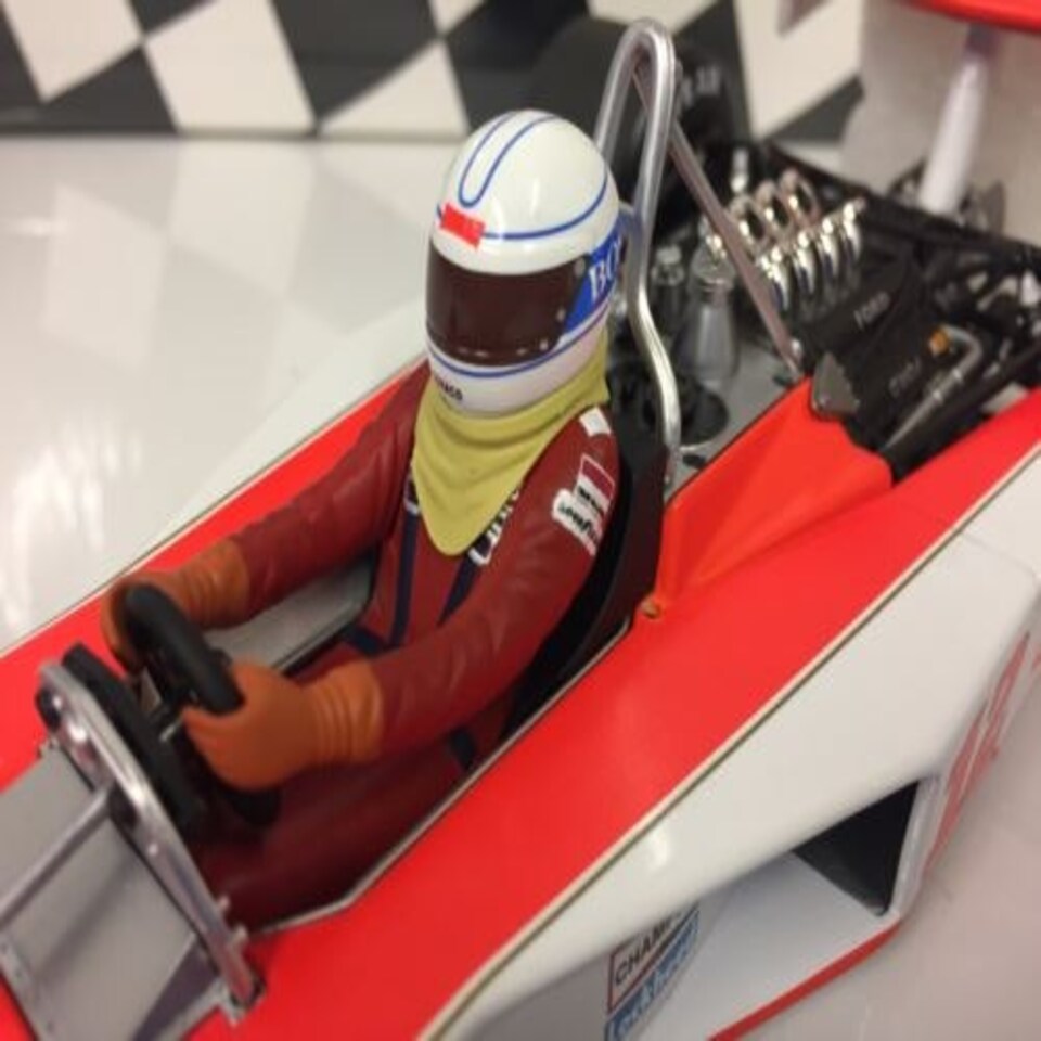 image 1 of Minichamps 530761832 McLaren Ford M23 J.Mass S African GP 1976 1:18 Scale