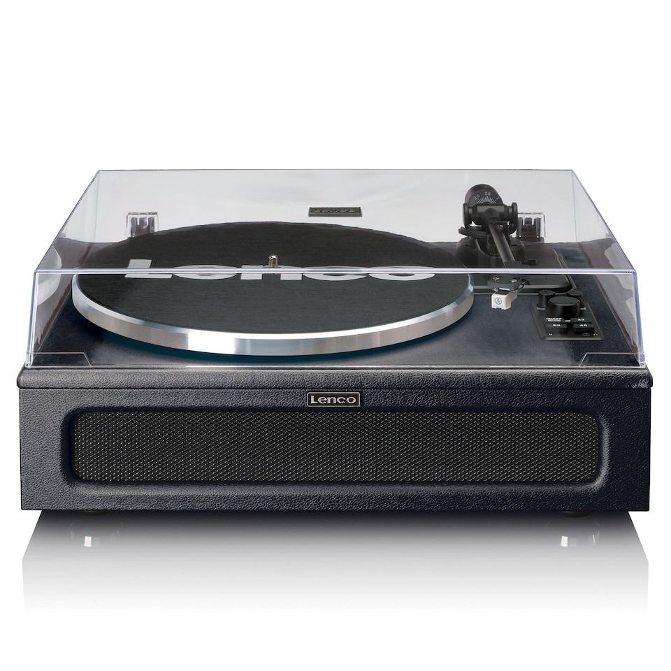 image 1 of LENCO LS-430BK - Turntable with 4 built-in speakers - Black