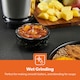 image 4 of GEEPAS 600W 3-in-1 Mixer Grinder | Stainless Steel Jars, Blades Red