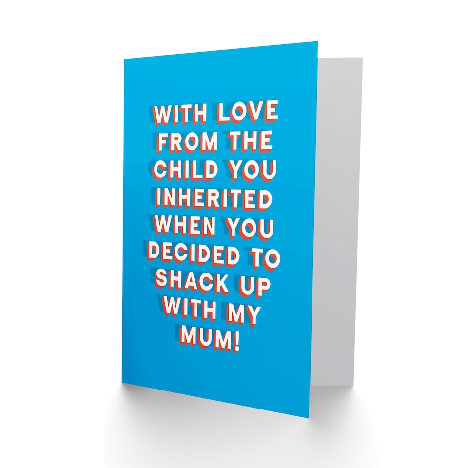 image 1 of Day You Inherited Step Fun Funny Cheeky Fathers Day Dad Card