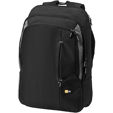 Case Logic 17in Laptop Backpack - Solid Black - 31 x 13 x 44 cm