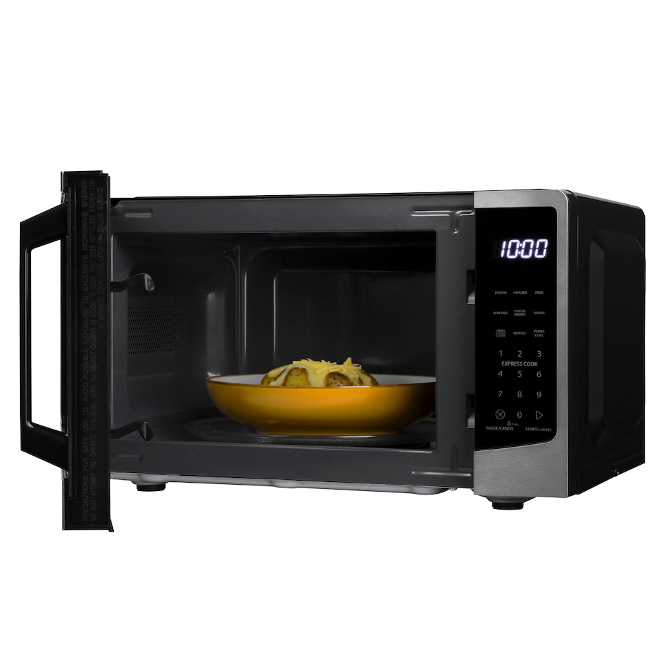 image 1 of Abode AMT2304B Black Microwave Touch Control 900W 23L Digital 11 Power Levels