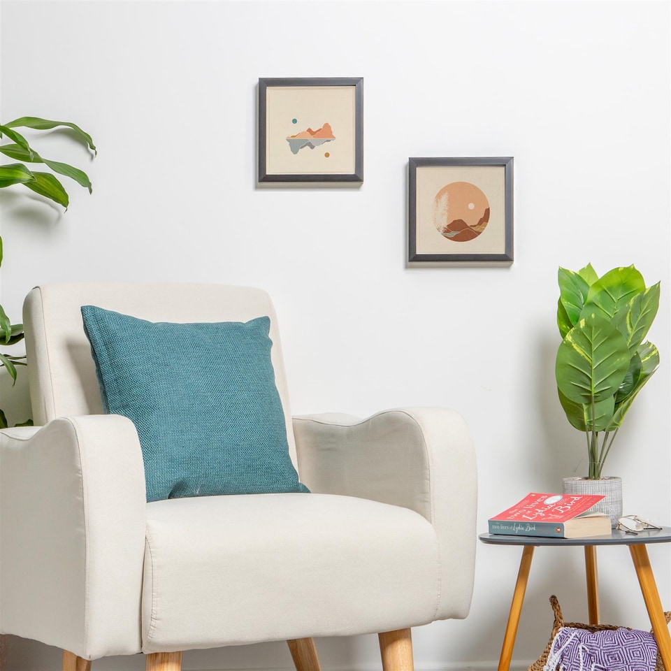 image 1 of Nicola Spring 3D Box Photo Frame - 8 x 8" - Black