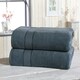 image 3 of Royal Velvet Pure Cotton Bath Towels Super Soft and Absorbant Blue | Bath towel