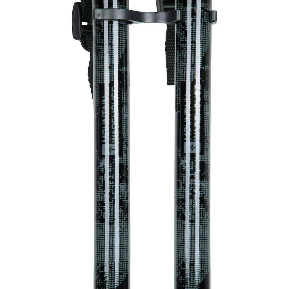 image 1 of Mountain Warehouse Hiker Walking Pole 2 Pack Ergonomic Handle Hiking Trail Stick