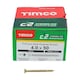 image 3 of Timco - C2 Strong-Fix Multi-Purpose Premium Screws - PZ - Double Countersunk - Yellow (Size 4.0 x 50 - 200 Pieces)
