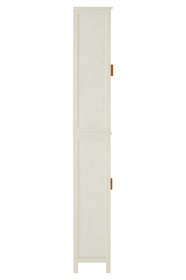 image 1 of Orsina Practical Design 2 Single 4 Inner Shelves Standing Cabinet, Big Impact Display Cabinet, Slim Storage Unit