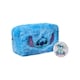 image 1 of Lilo & Stitch Character Face Make-up Bag & Mirror - Blue - One Size