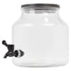 image 6 of 5.2L Glass Beverage Dispenser with Tap & Wooden Lid