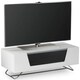 image 3 of Chromium TV-Stand with 1 Flap White CRO2-1000CB-WHT White | White