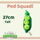 image 2 of Peas Soft Toy Food Themed Cute Plush Cuddly Soft Fluffy 27cm Multi-Coloured