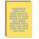 image 1 of Good Bad Knees Old Age Bright Cheeky Her Funny Birthday Card