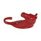 image 2 of Perry Equestrian Horse Head Single Stable/Wall Hook - Red - One Size