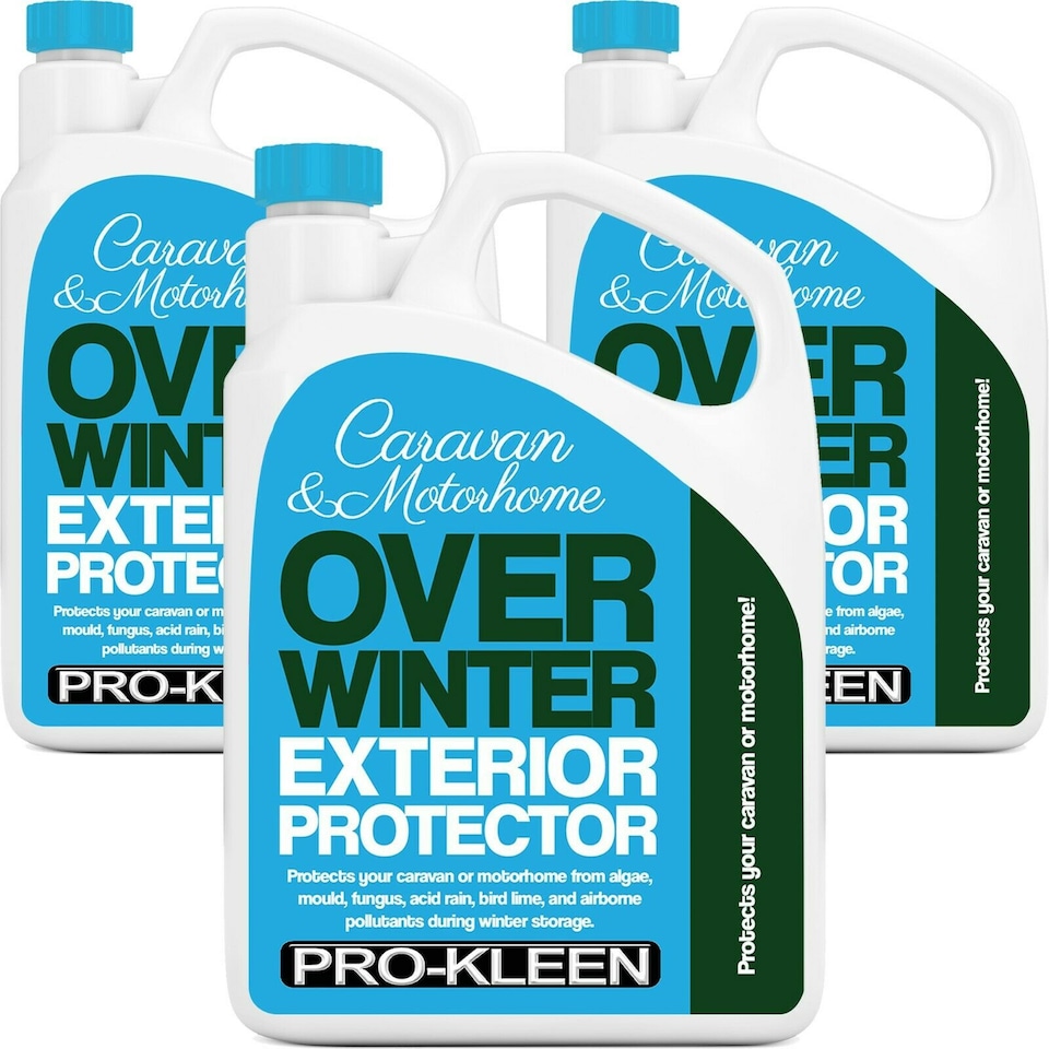 Pro-Kleen Over Winter Exterior Protector for Caravans & Motorhomes - Protects Against Mould, Algae, Black Streaks (6 Litres)