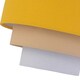 image 3 of Set of 2 Gabi - Ochre Ombre Linen 22cm Table Lamp Shades | Yellow | Medium | 2