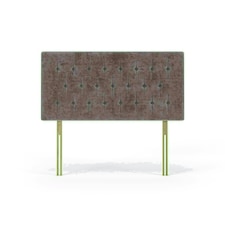 Lona Mauve Naples Velvet Headboard King Size | Multi