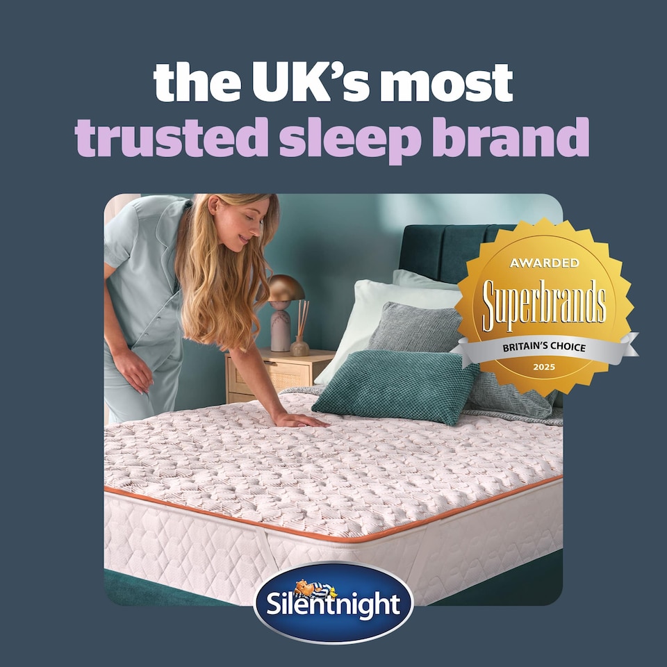 image 1 of Silentnight Restore Cooling Copper Infused Mattress Topper