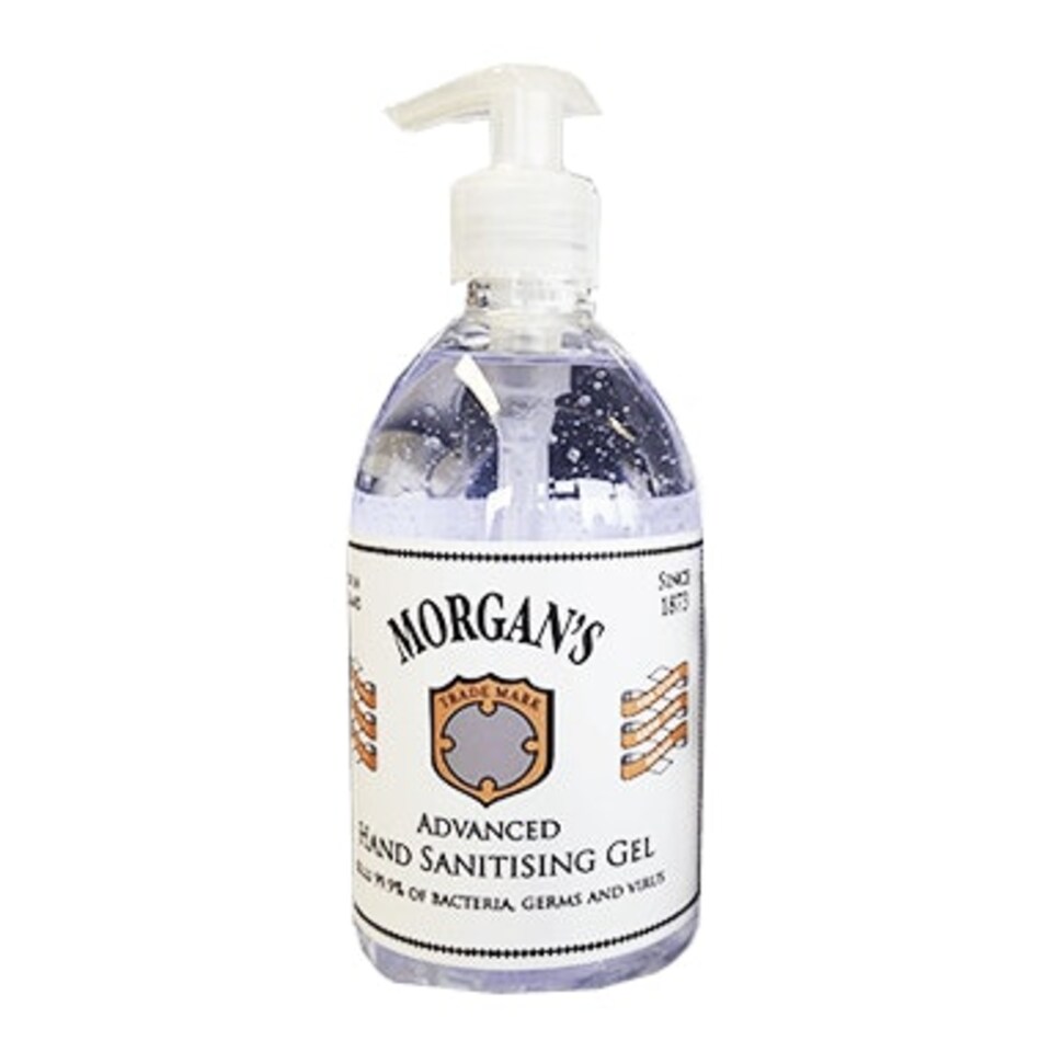 Morgan's Alcohol Hand Sanitising Gel 500ml