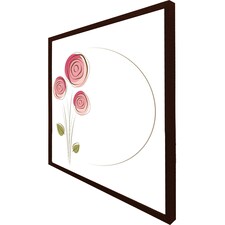 Rose drawing (Picture Frame) Brown | S