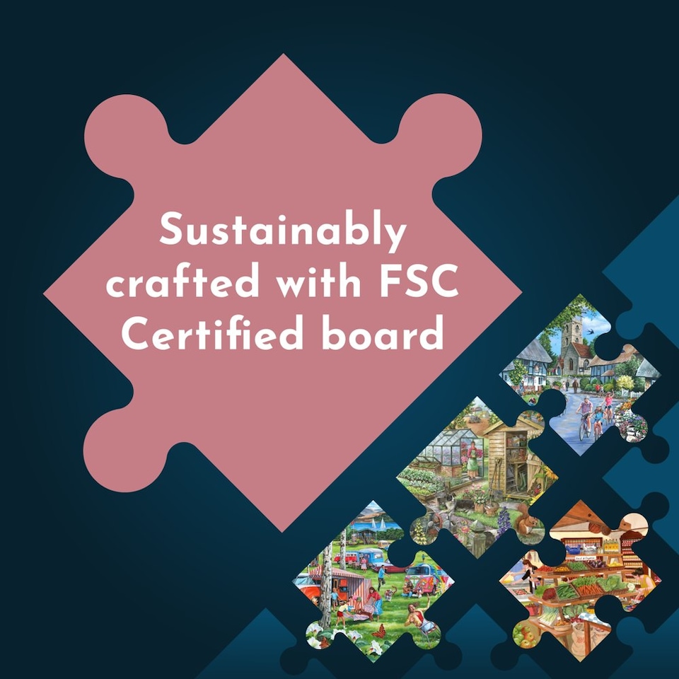 image 1 of Sunday Morning BIG 500 Piece Jigsaw Puzzle