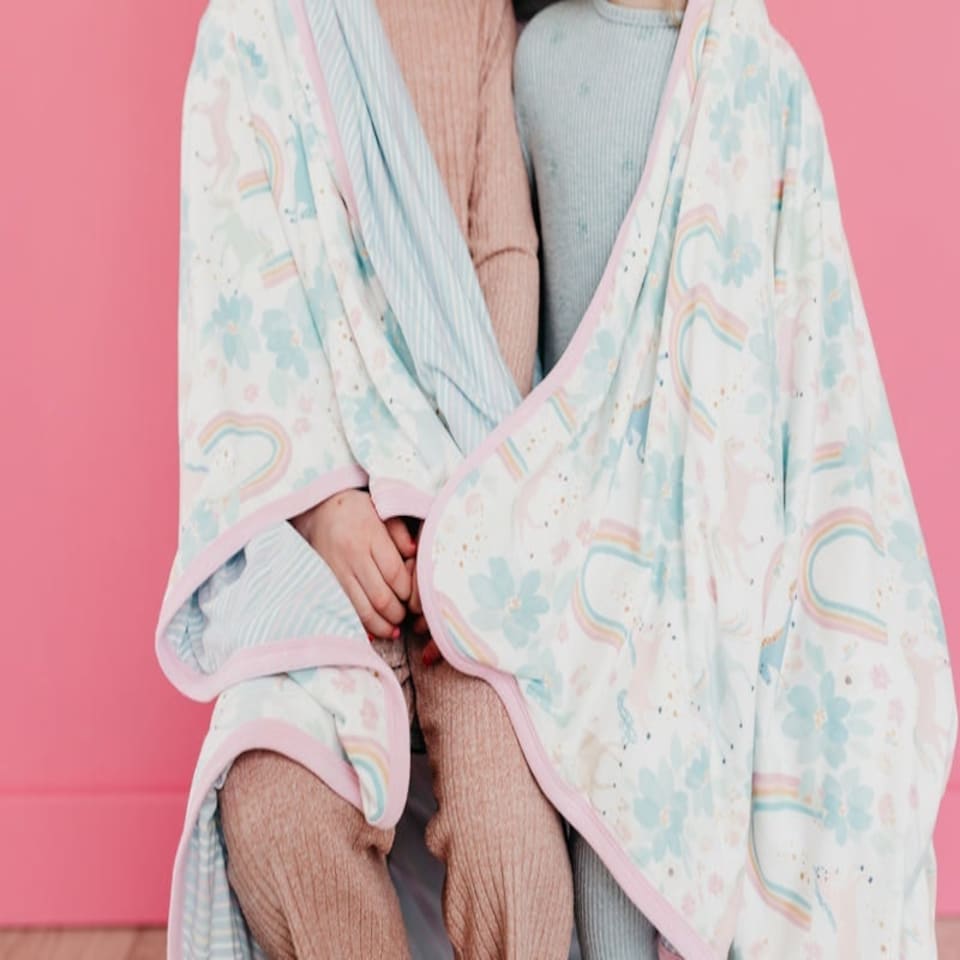 image 1 of Copper Pearl 3 Layer Jumbo Stretchy Quilt Whimsy