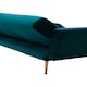 image 5 of Interiors by Premier Hatton Green Velvet Sofa Bed Green