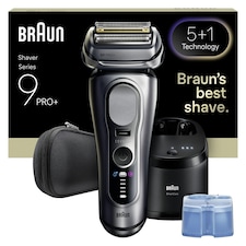 Braun Series 9 PRO+ Electric Shaver, Pro SensoAdapt, SmartCare Center, 9667CC, Silver