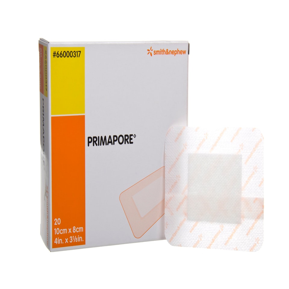image 1 of Primapore Dressing 10cm x 8cm Pack of 20