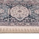 image 5 of KUKOON Beige Medallion Washable & Non Slip Distressed Living Room Area Rug 200cm x 290cm Cream