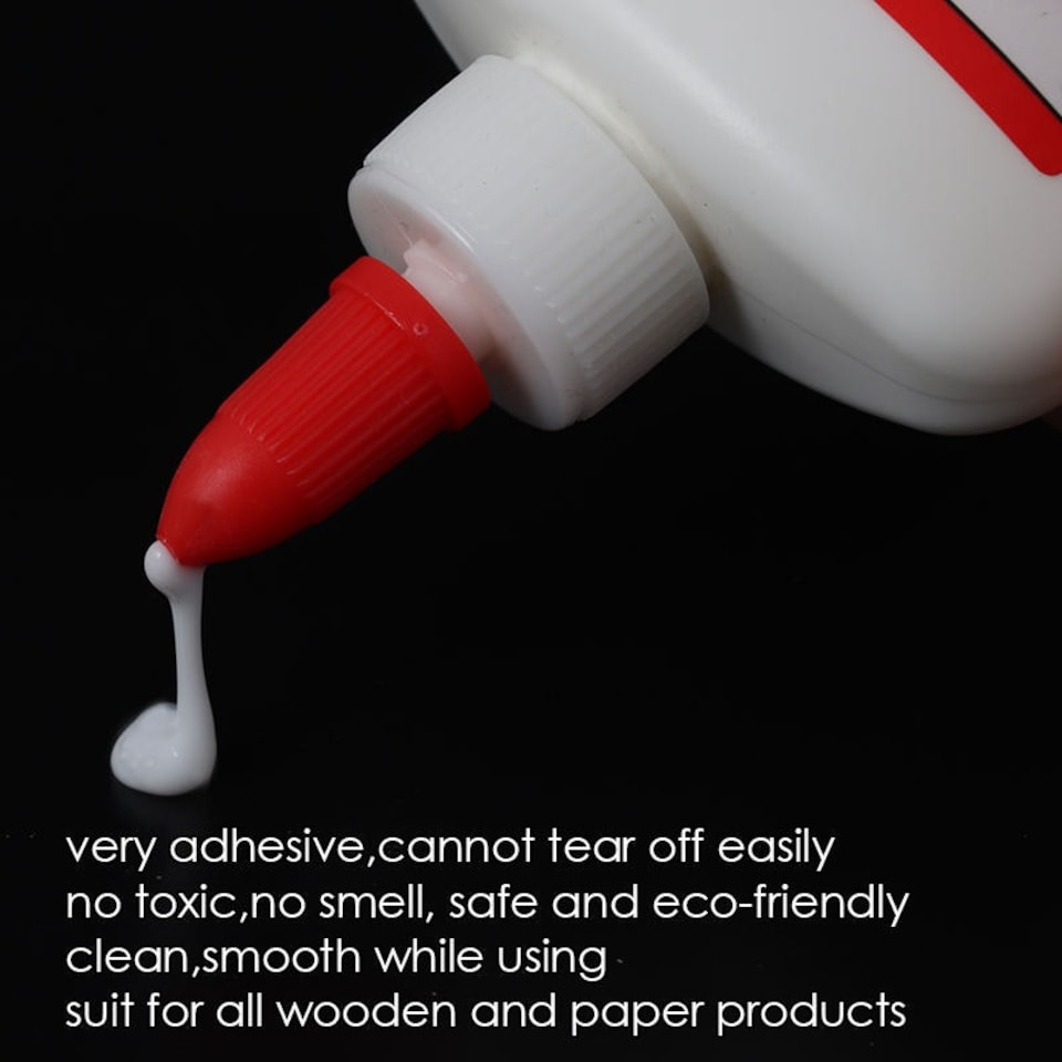image 1 of White Glue in Flat Bottle 100g