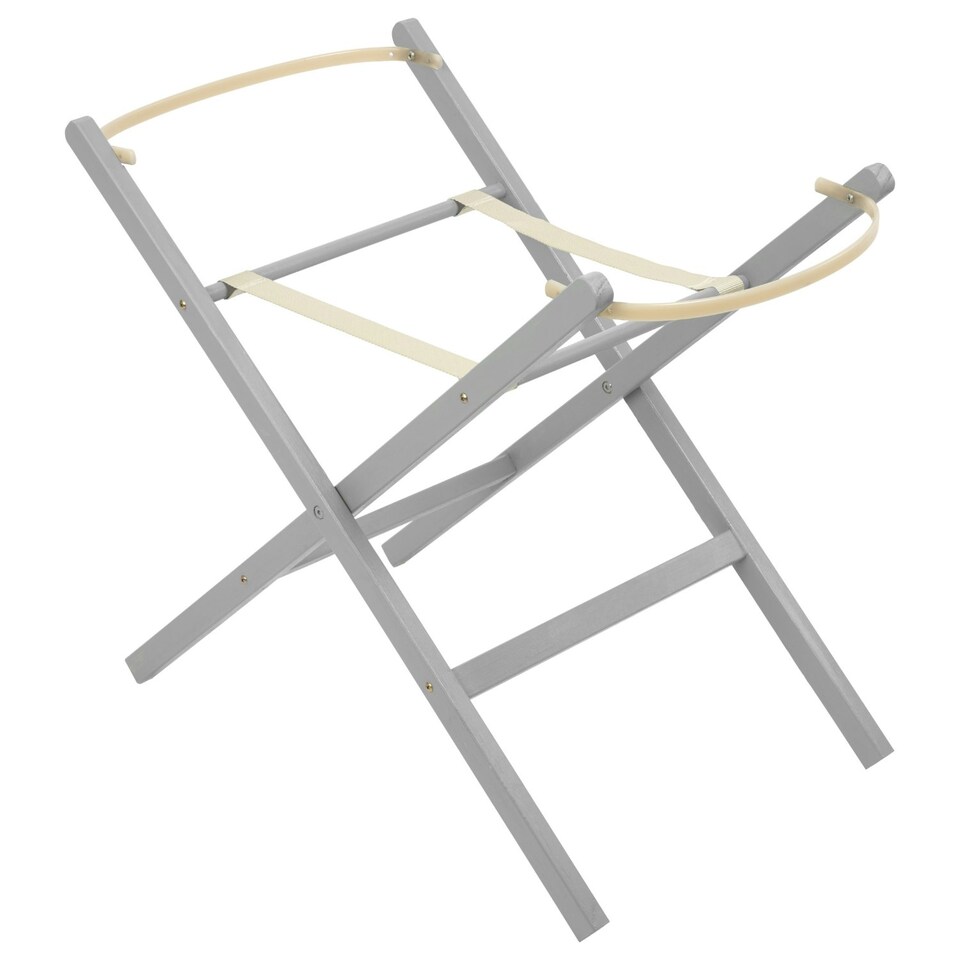 image 1 of Clair de Lune Wooden Folding Stand - Grey