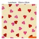 image 1 of IHR Lunch Napkins Hearts&nbsp; 33cm 3ply 20 Pack