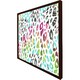 image 3 of Multi coloured leopard spots (Picture Frame) White | L