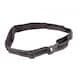 image 2 of Adjustable Double Pocket Waist Running Jogging Belt Phone Holder | Black