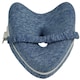 image 2 of Memory Foam Leg Knee Support Pillow Blue Cushion