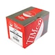 image 2 of Timco - Window Fabrication Screws - Friction Stay - Shallow Pan with Serrations - PH - Single Thread - Gimlet Point - Zinc (Size 4.8 x 20 - 1000 Pieces)