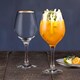 image 5 of Amber Gold Rimmed Wine Glass Drinking Glasses Sets Gift | Clear | Clear | 295ml (Set of 12)