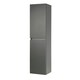 image 1 of 1200mm Bathroom Wall Mounted Side Unit - Matt Dark Grey - (Central) Grey
