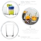 image 2 of LAV Bodega Highball Glasses - 520ml - Clear - Pack of 6 | Clear | Clear