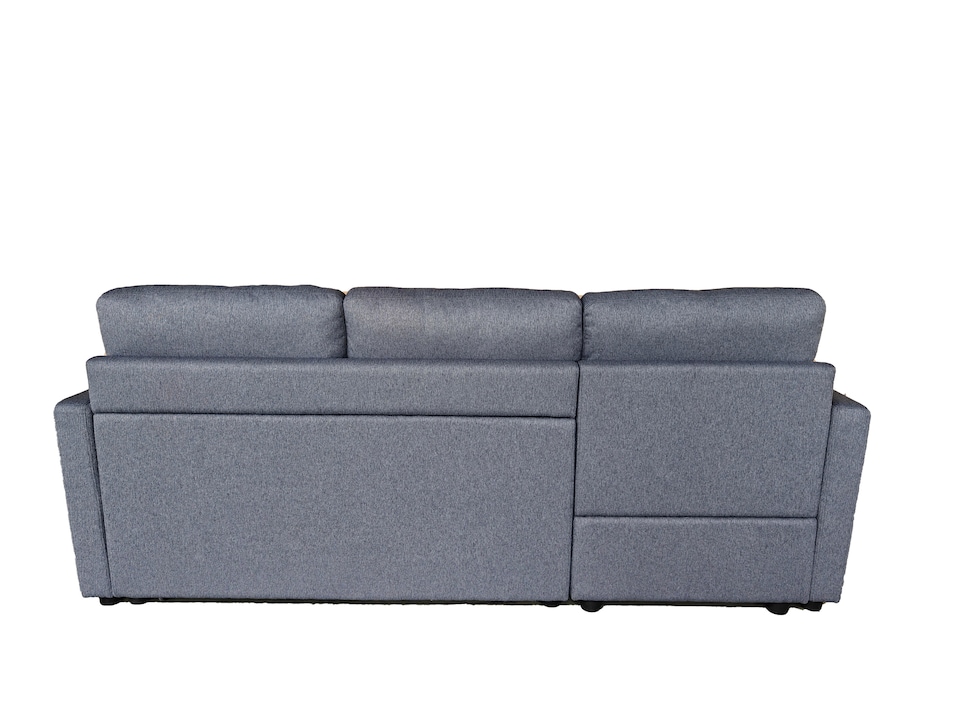 image 1 of The Savona 3 Seater Storage Sofa in Grey or Silver | Grey | One Size