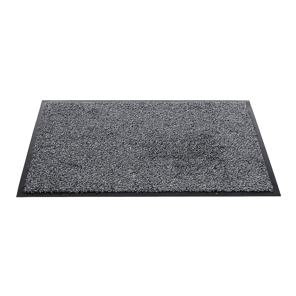 Sentry Barrington Cotton Washable Mat 16 x 24''Grey - One Colour - One Size