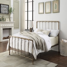 5ft King Size Retro bed frame,antique bronze finish,metal pipe,tube design.Rustic,scaffold style. Industrial,